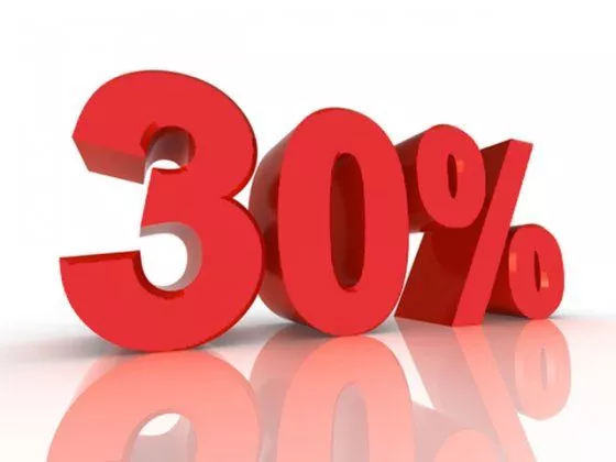 Скидка 30% на работы по понедельникам Скидка 30% на работы по понедельникам